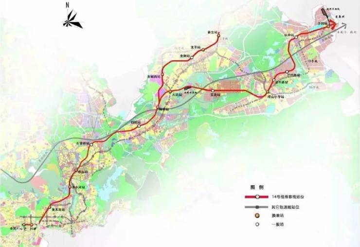 城市強勁動力，最新開通地鐵14號線引領城市發展新篇章